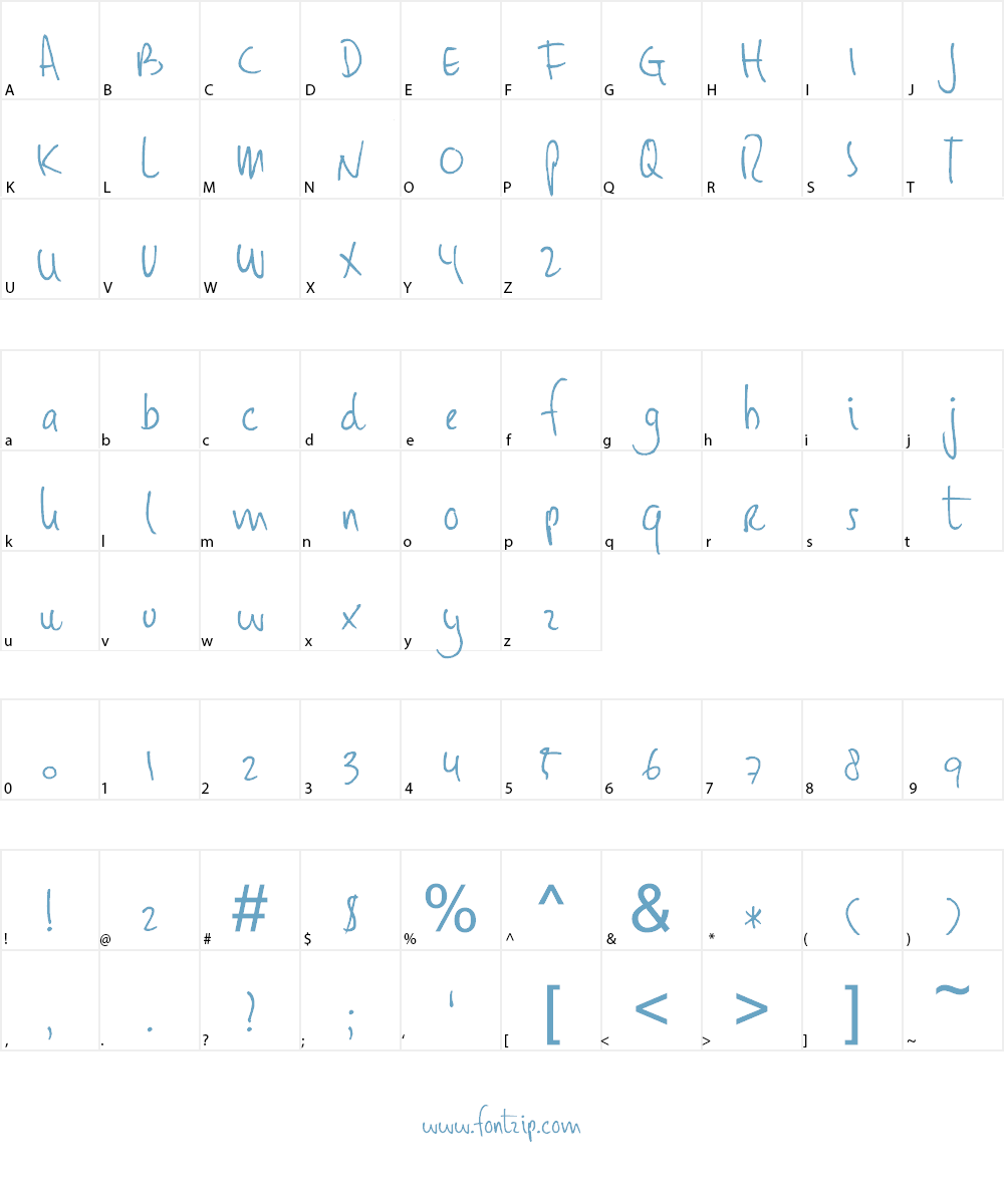 DK Huginn And Muninn Font Character